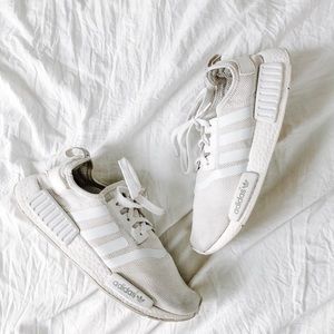 All white NMDs